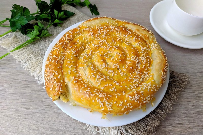 Хачапури из лаваша в духовке