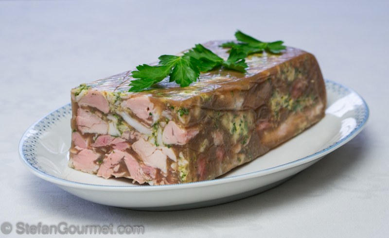 Заливное из языка