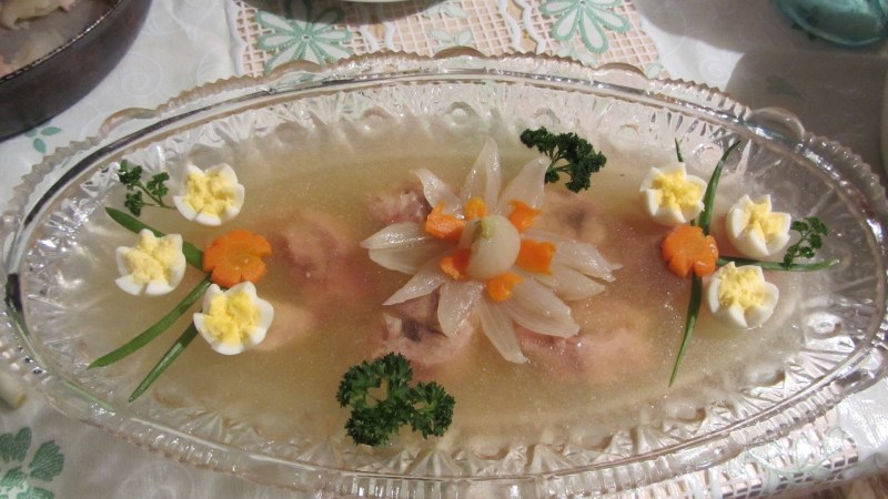 Поросенок из холодца