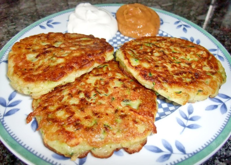 Оладьи из цуккини