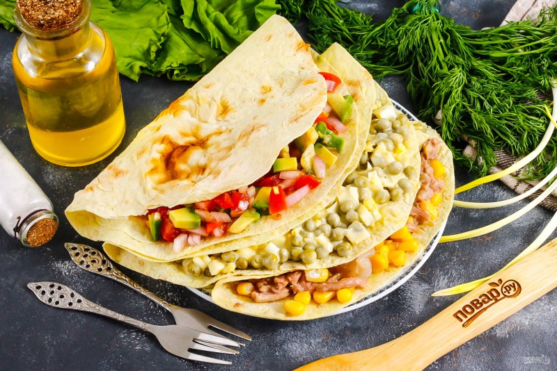 Мексиканская кухня кесадилья