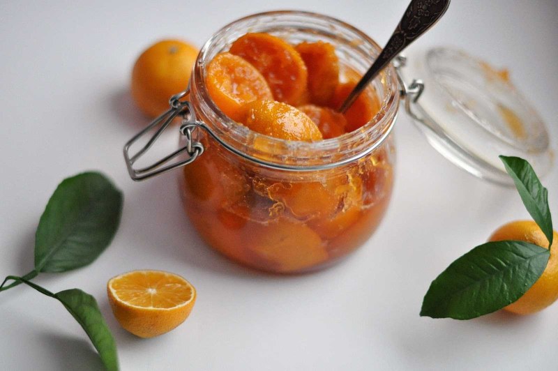 Мандариновое варенье с кожурой