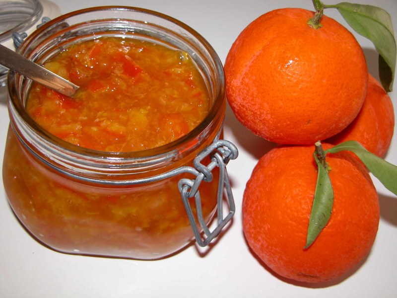 Конфитюр из мандаринов