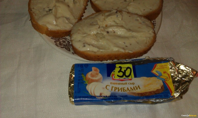 Плавленый сыр Хохланд сливочный состав