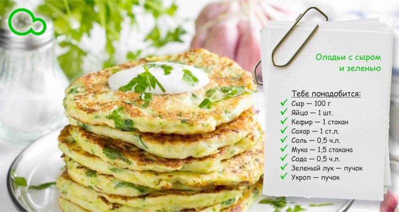 Куриные оладьи с сыром