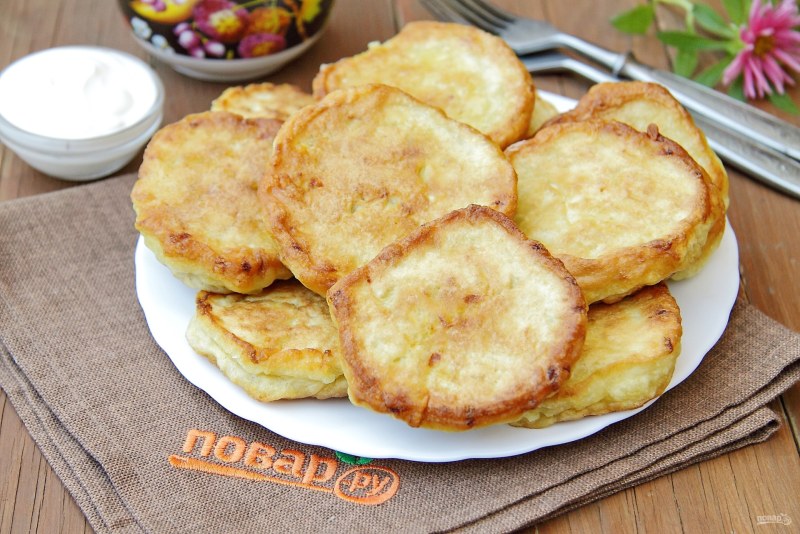 Кабачковые оладьи