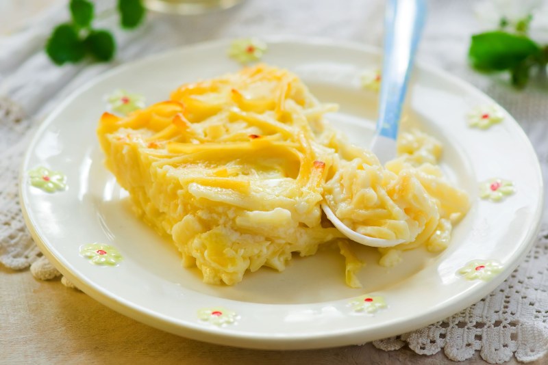 Макароны в детском саду