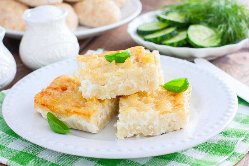 Лапшевник с творогом