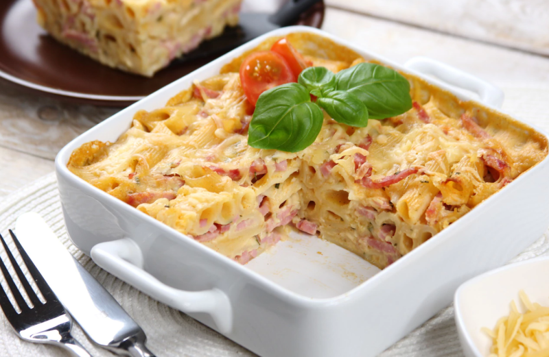 Лапшевник с мясом
