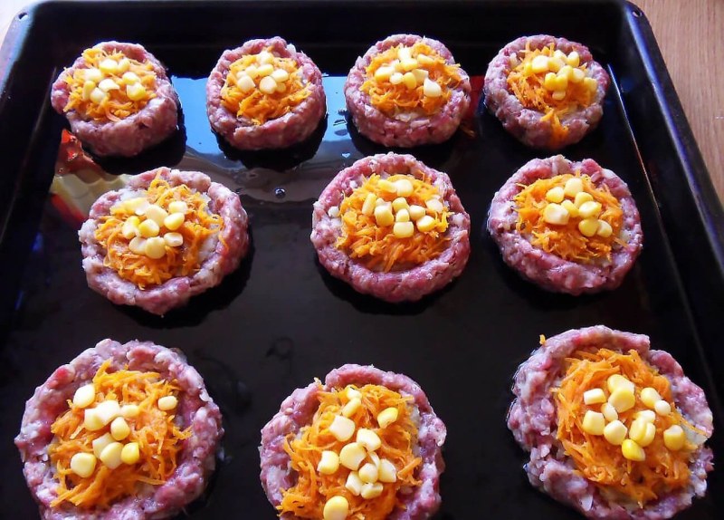 Запеченная картошка с грибами