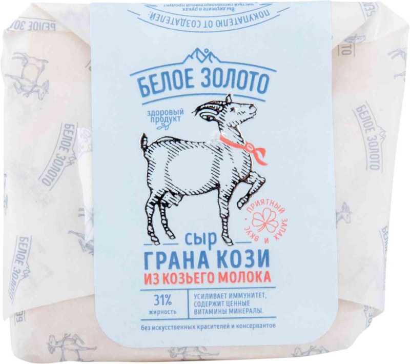 Сыр из козьего молока белое золото Грана кози Леварден