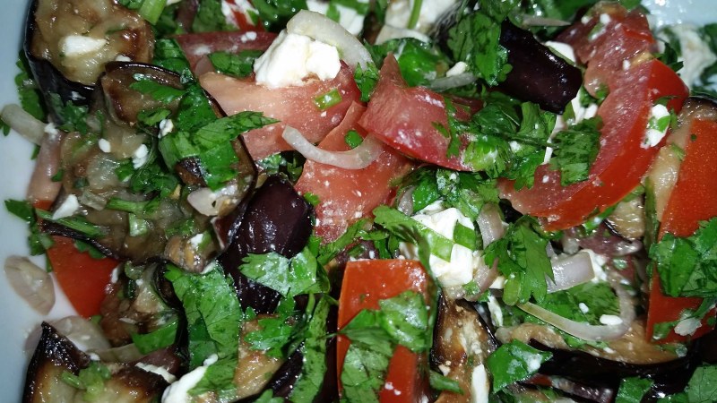 Баклажаны маринованные с чесноком
