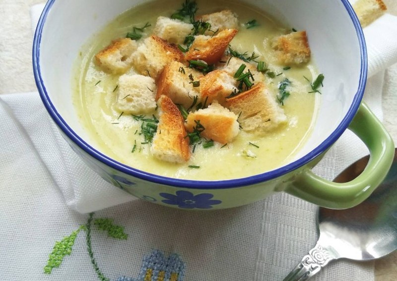 Сырный суп про100 кухня