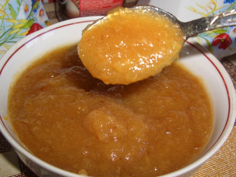 Яблочное варенье дольками
