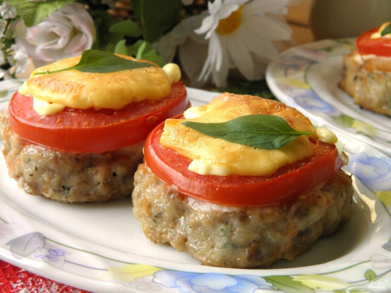 Гнездышки из фарша