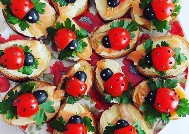 Горячие закуски на Фуршет