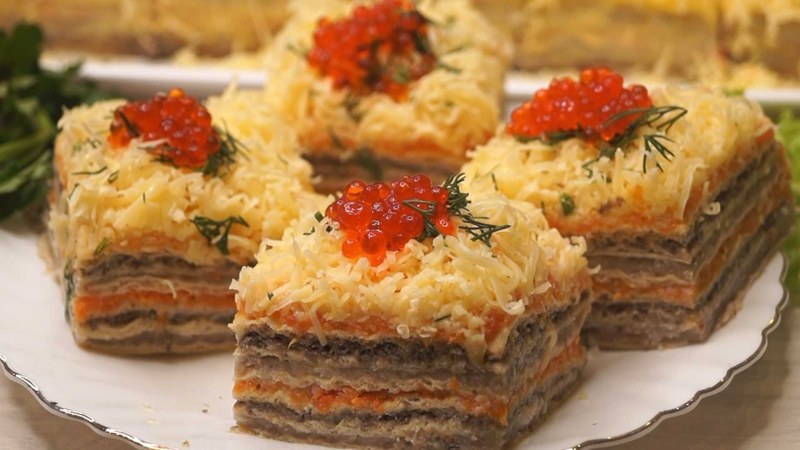 Торт мужской каприз с орехами