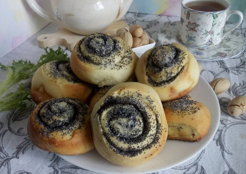 Булочки на сковороде