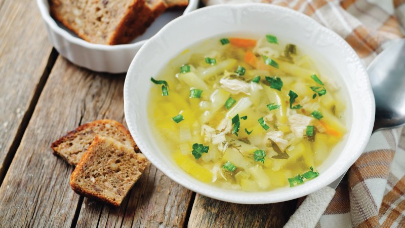 Суп куриный (Tavuk Corbasi)