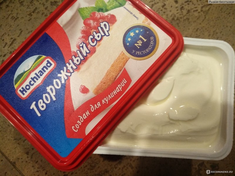 Сливочный сыр Хохланд для крема