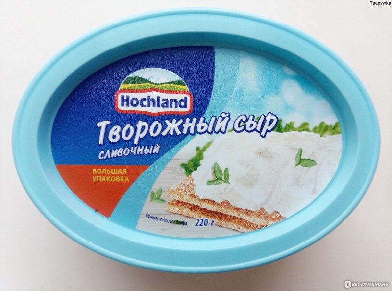 Творожный сыр Хохланд для кулинарии