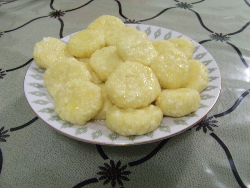 Творожные галушки