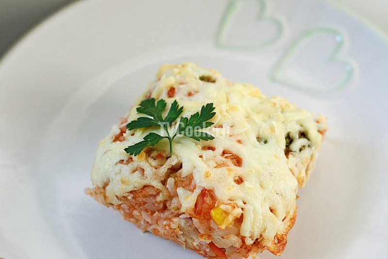Запеканка с капустой и фаршем в духовке