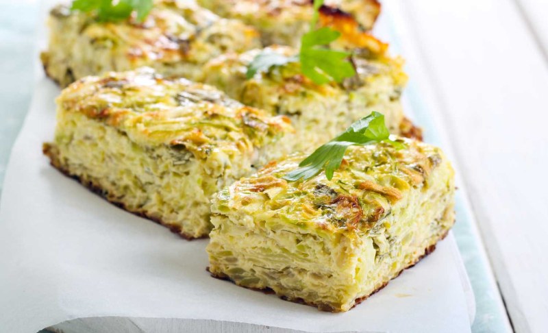 Запеканка с капустой и фаршем