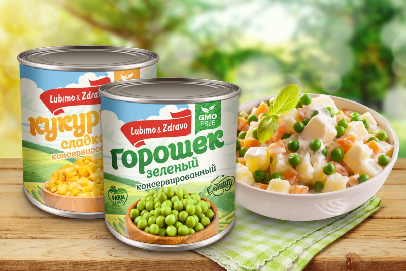 Горох зерна фон