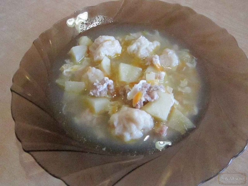 Клецки из дрожжевого теста для супа