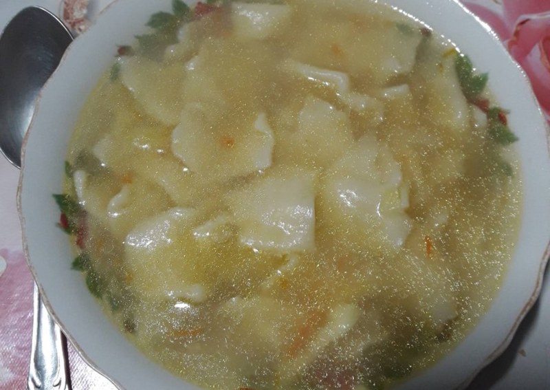 Галушки крученые постные