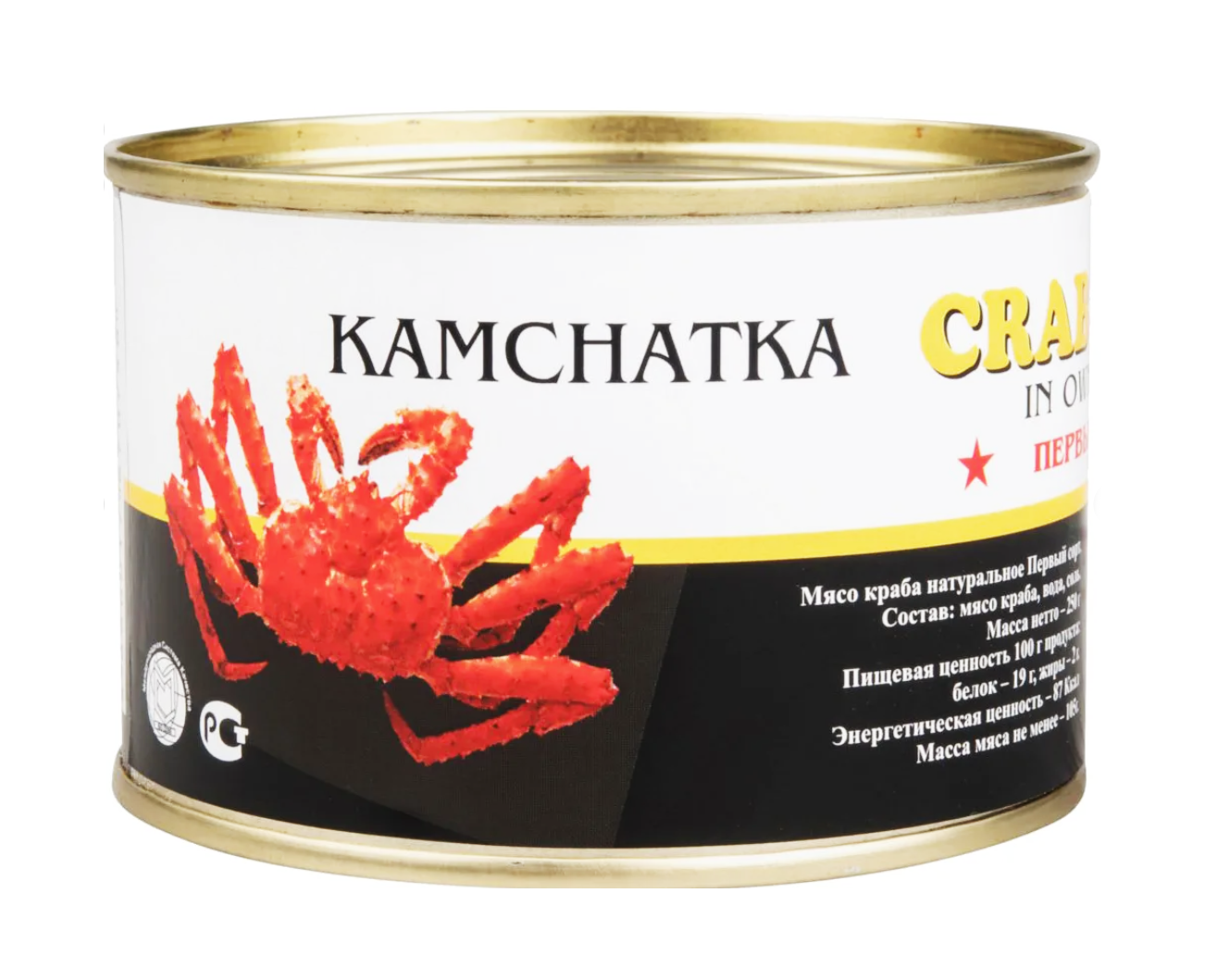 Мясо краба натуральное. Мясо Камчатского краба Extra 240г. Краб Камчатский в собственном соку 240г. Камчатский консервированный краб жб банка-240.