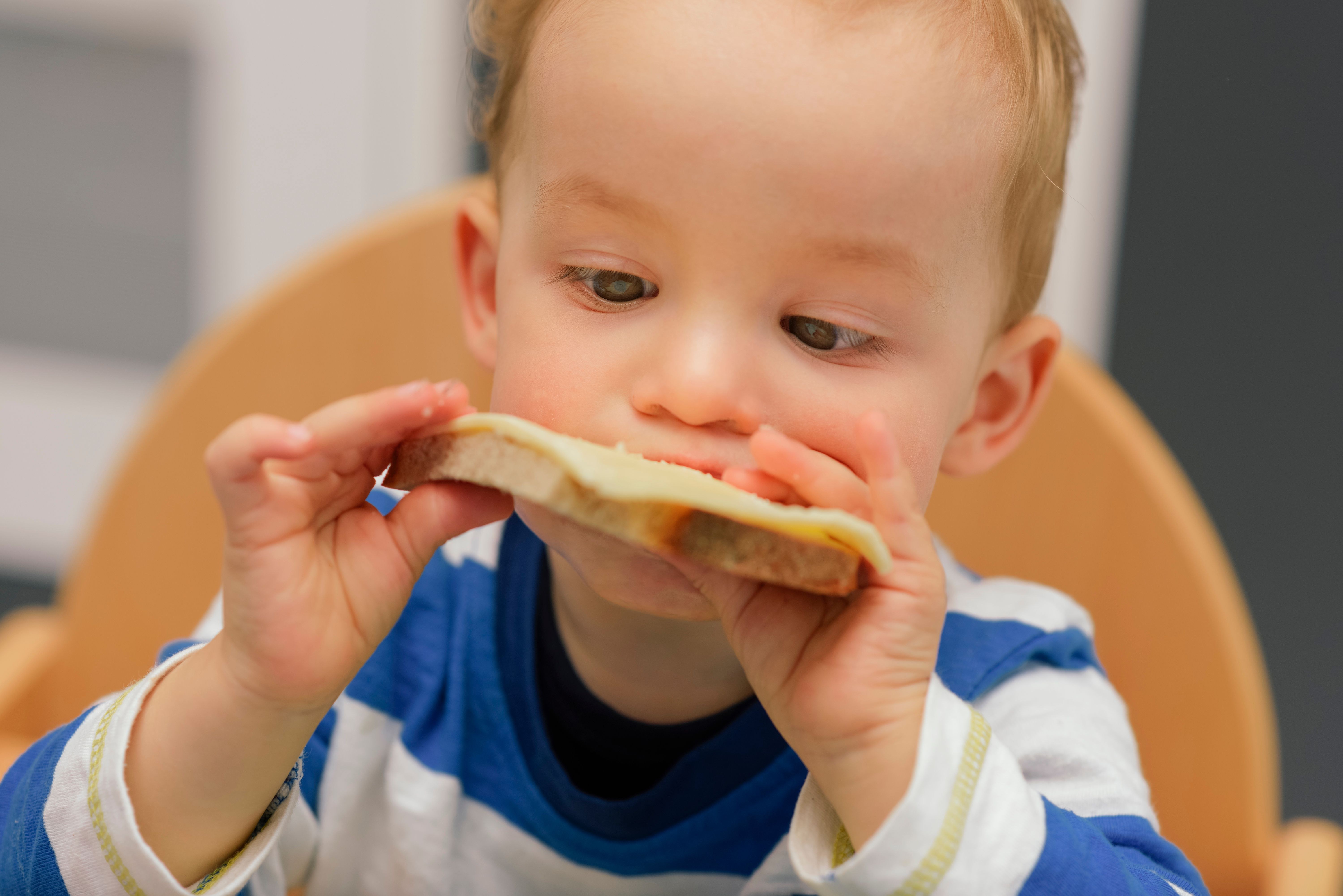 Дети едят масло. Бутерброды для детей. Ребенок кушает. Ест бутерброд с сыром. Мальчик кушает.
