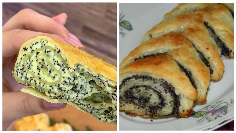 Рулет маковый Вкуснофф