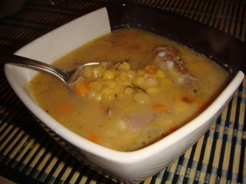 Гороховый с копченой грудинкой