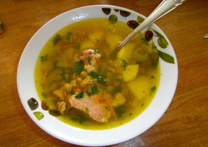 Гороховая похлебка с мясом