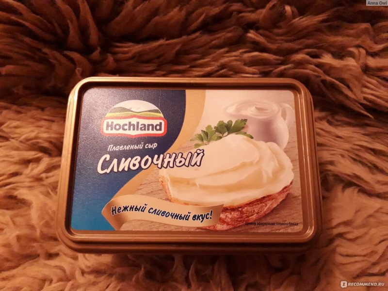 Упаковка плавленного сыра