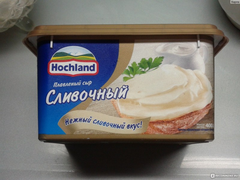Сыр плавленый с грибами 45% (слайсы) "Витако" 130 гр.
