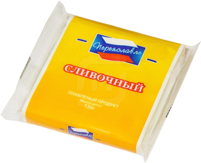 Хохланд сыр 100г блочки с ветчиной 35% (фольга)