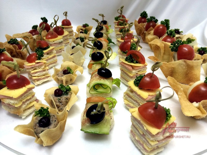 Фуршетные закуски