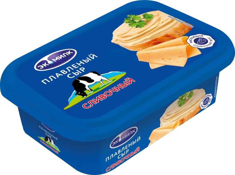 Сливочный сыр Экомилк 400 гр
