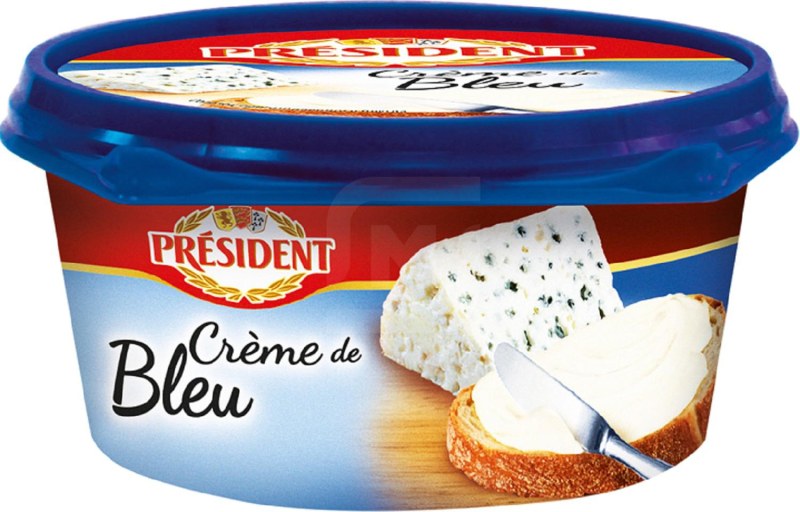 Сыр плавленый Creme de bleu президент 125г