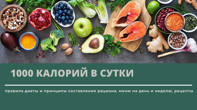 Дефицит калорий для похудения меню