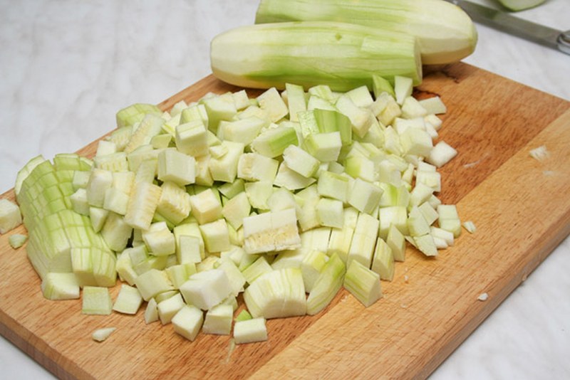 Тыква нарезанная кусочками