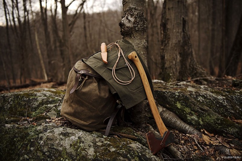 Bushcraft в лесу