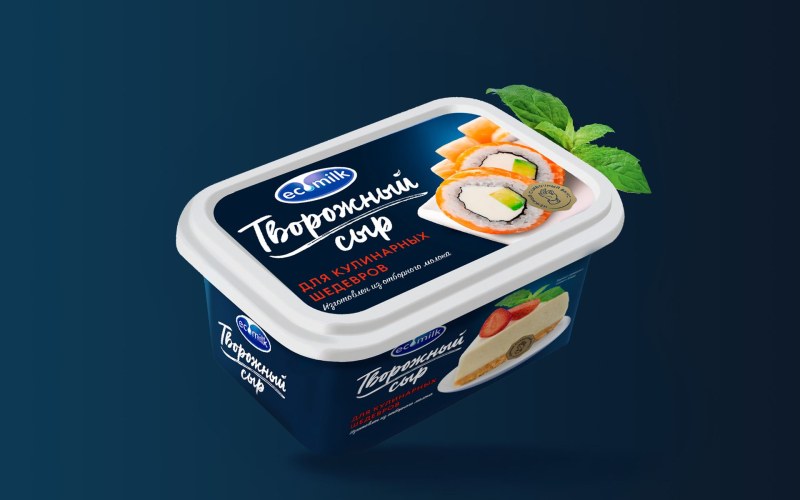 Творожный сыр Ecomilk