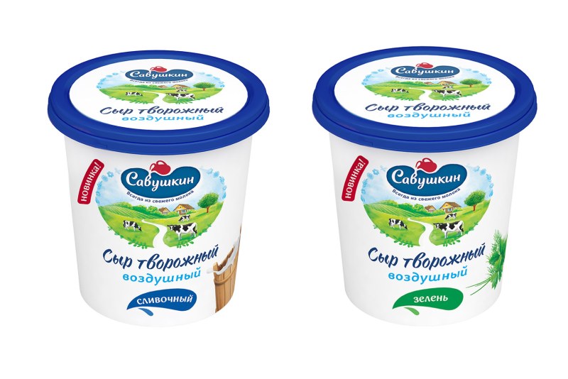 Сыр творожный Савушкин продукт