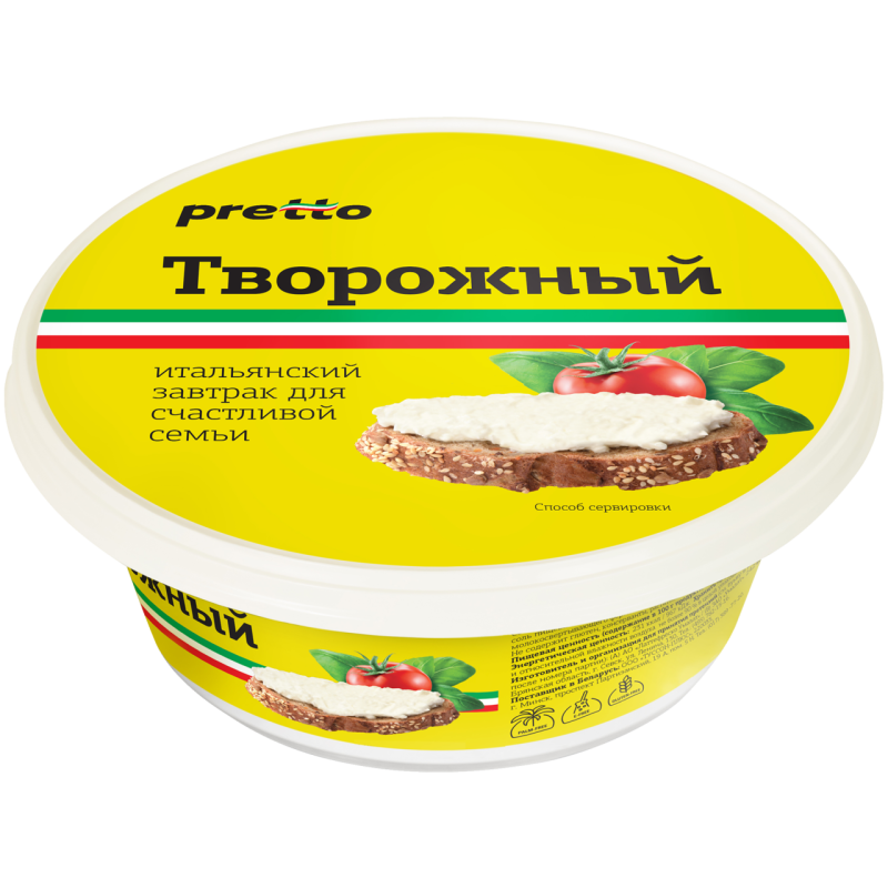 Творожный сыр Pretto