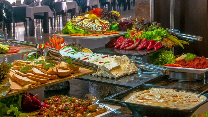 All inclusive шведский стол Турция