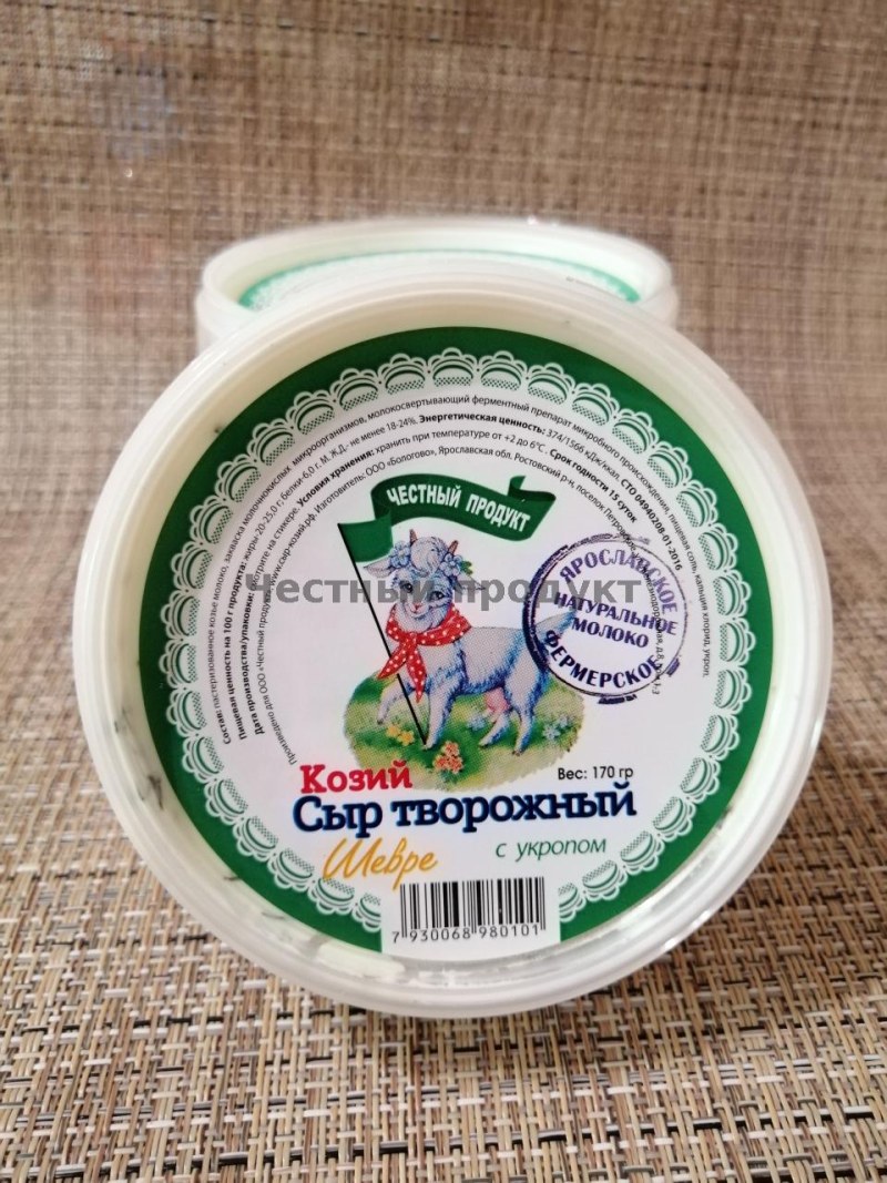 Упаковка мягкого сыра